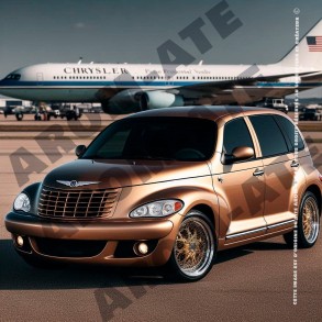 Pt cruiser à l'aeroport