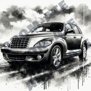 Pt Cruiser Aquarelle