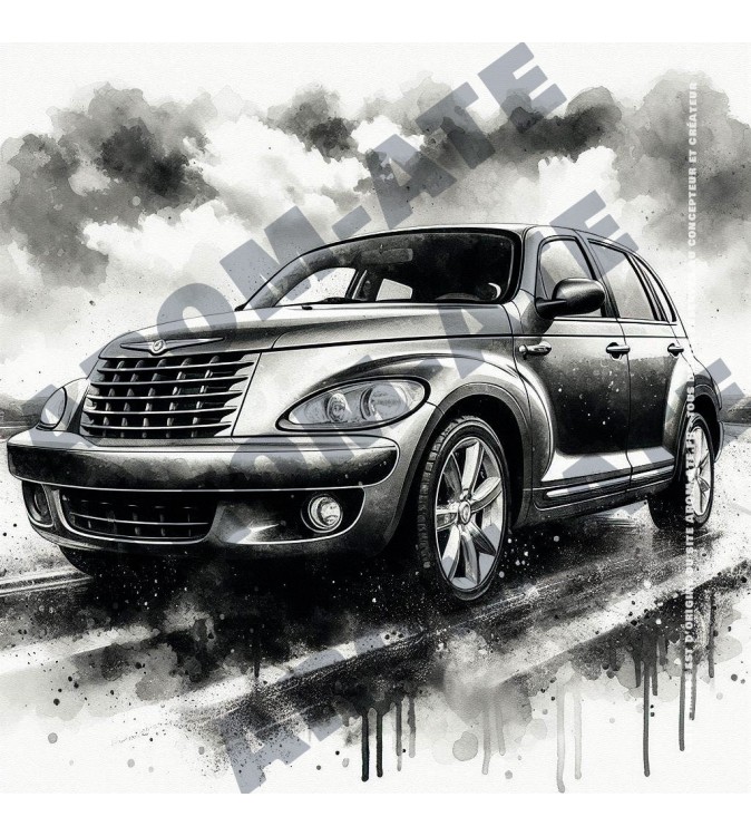 Pt Cruiser Aquarelle