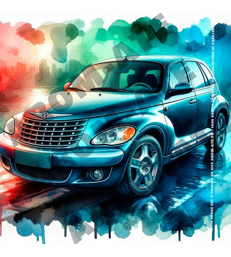 Pt Cruiser en Aquarelle