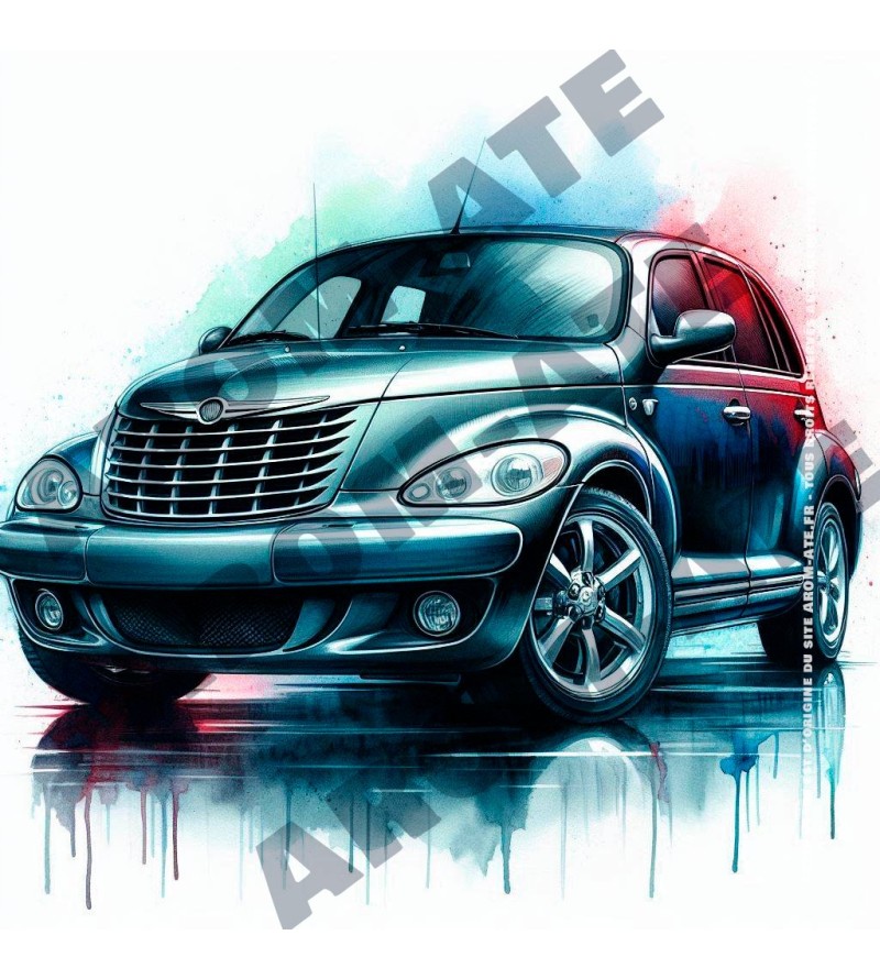 Pt Cruiser en Aquarelle