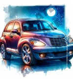 Pt Cruiser en Aquarelle