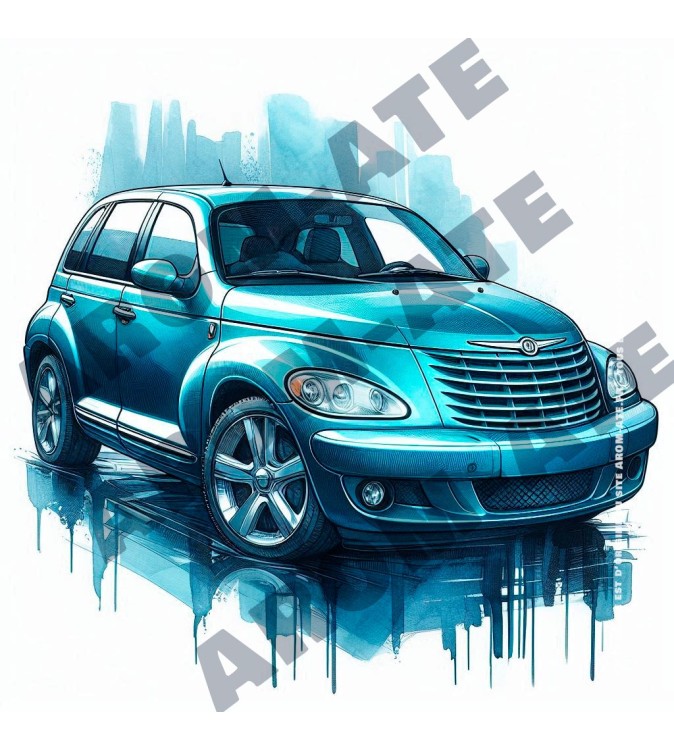 Pt Cruiser en Aquarelle