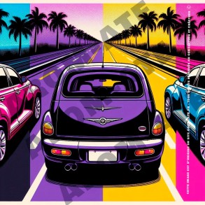 Chysler Pt Cruiser Pop Art Culture