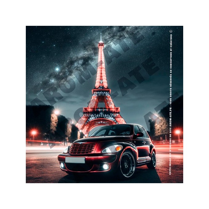 PT Cruiser devant la Tour Eiffel