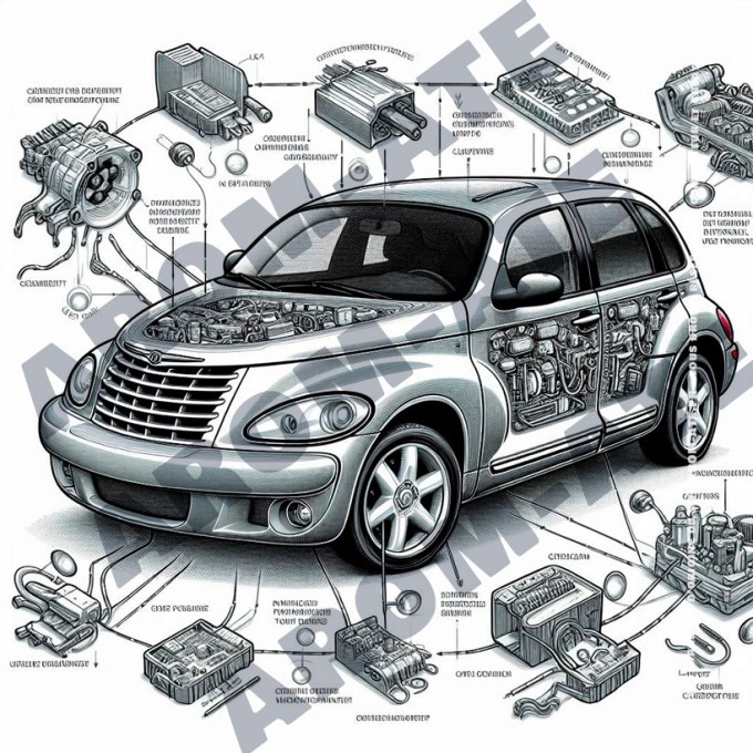 Schema du PT Cruiser