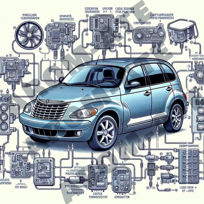 Schema du PT Cruiser